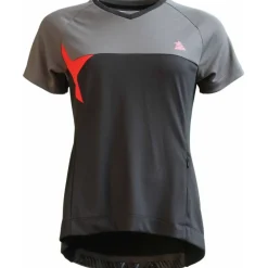 Zimtstern Bulletz MTB-Fiesshirt Dames - Pirate Black/Gun Metal
