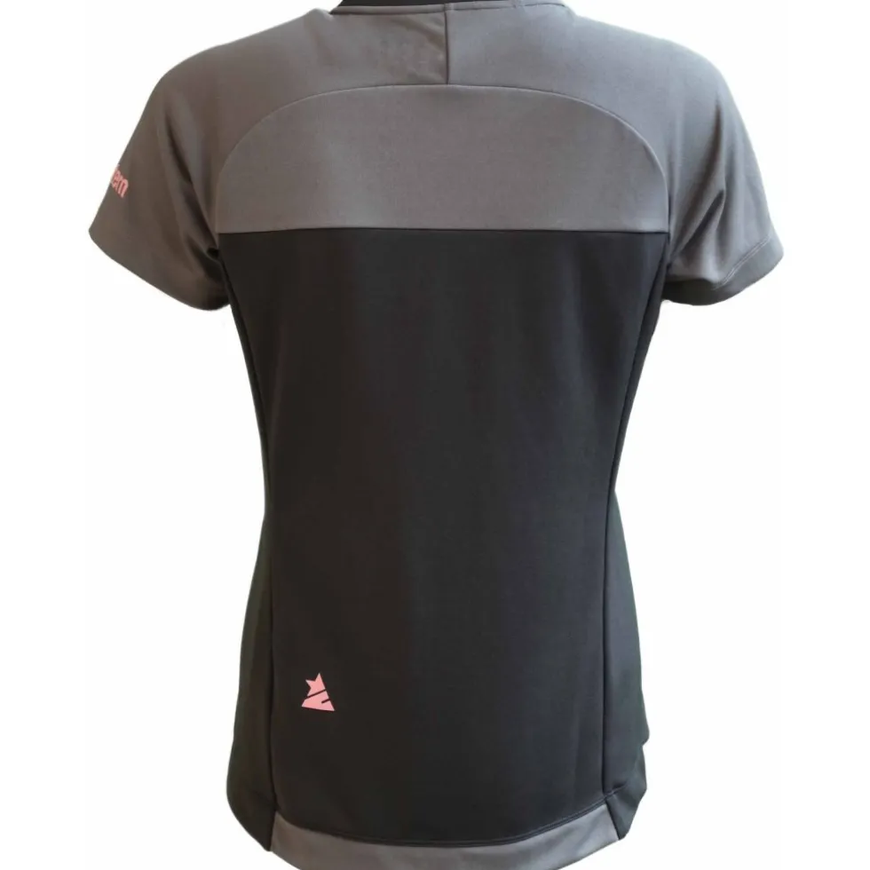 Zimtstern Bulletz MTB-Fiesshirt Dames - Pirate Black/Gun Metal