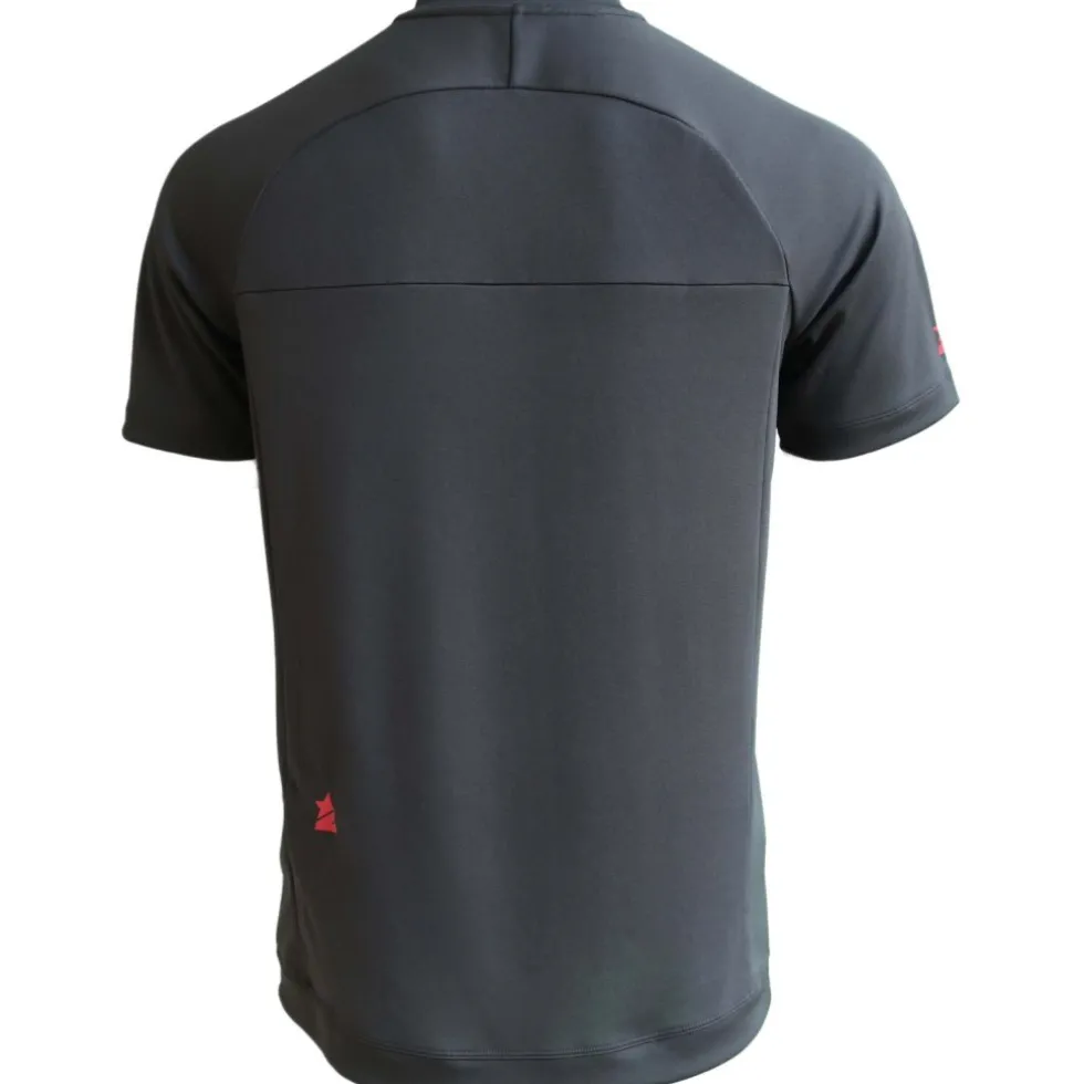 Zimtstern Bulletz MTB Shirt met Korte Mouwen Heren - Pirate Black/Pirate Black