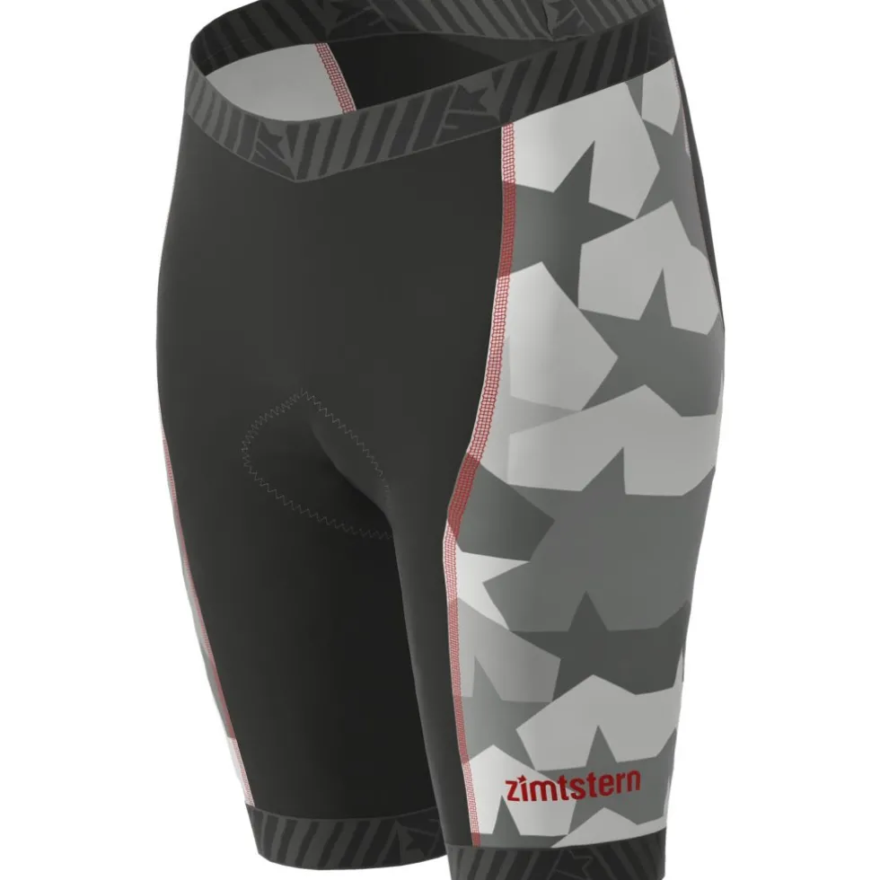Zimtstern Misza Evo MTB-Binnenbroek met Zeem Dames - Pirate Black/Gun Metal/Glacier Grey
