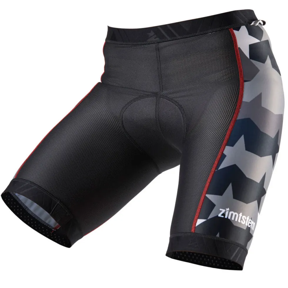 Zimtstern Misza Evo MTB-Binnenbroek met Zeem Dames - Pirate Black/Gun Metal/Glacier Grey