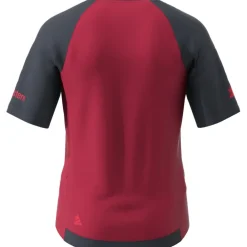Zimtstern PureFlowz MTB Shirt met Korte Mouwen Kinderen - jester red/french navy