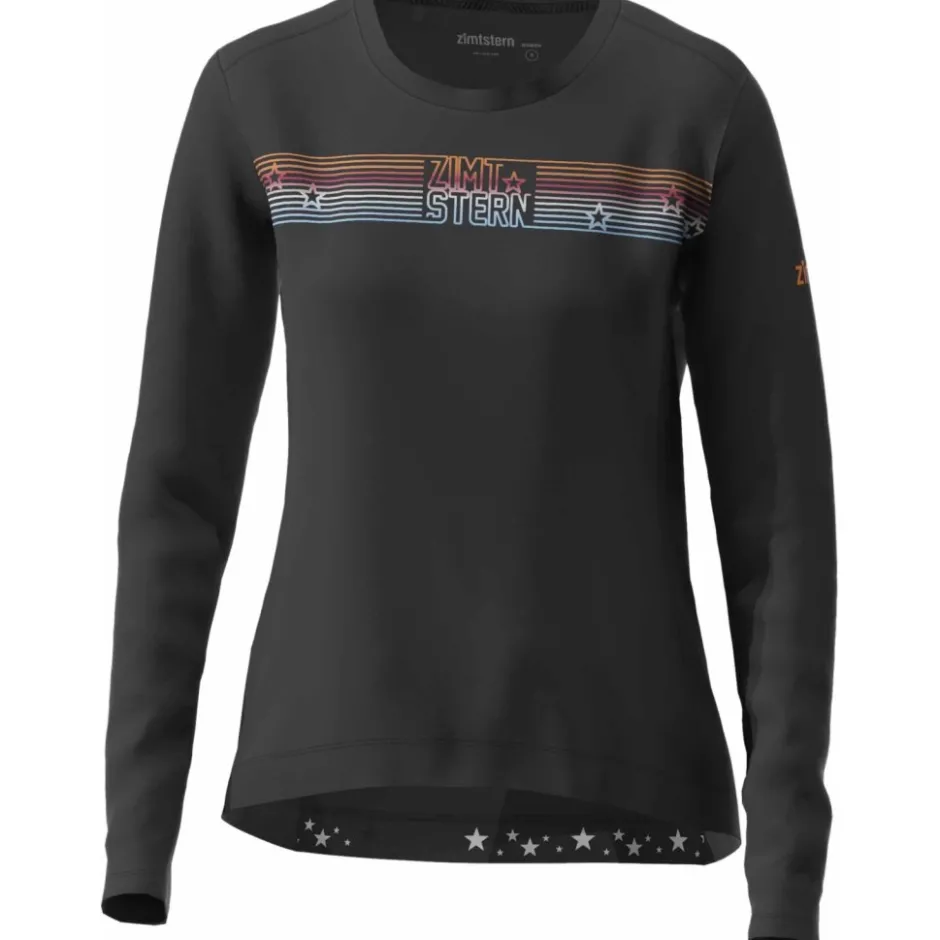 Mtb-Shirts < Zimtstern TraiFowz MTB-hirt met ange Mouwen Dame - Pirate Back