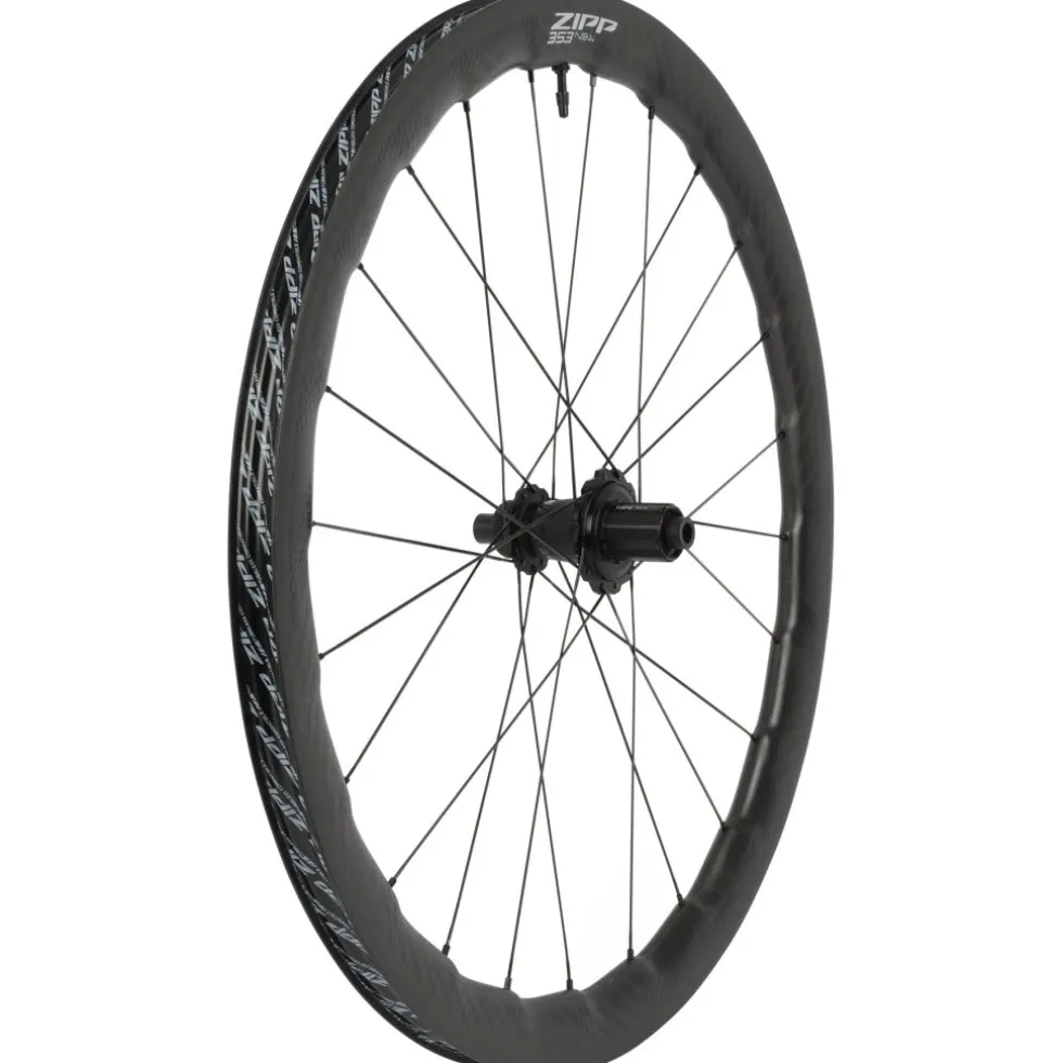 ZIPP 353 NSW Disc Achterwiel | Carbon | Tubeless | Centerlock - 12x142mm - zwart