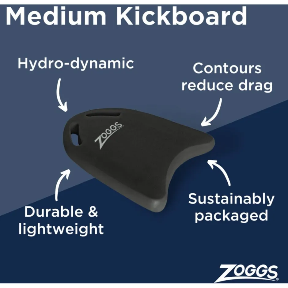 Zwemhulpmiddelen < Zoggs EVA Kick Buoy - Medium - zwart