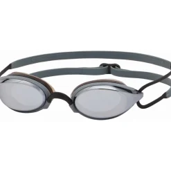 Zoggs Fusion Air Titanium Zwembril - Black/Grey - Mirror Smoke
