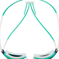 Zwembrillen|Zwembrillen < Zoggs Fusion Air Titanium Zwembril - Turquoise/White - Mirror Green