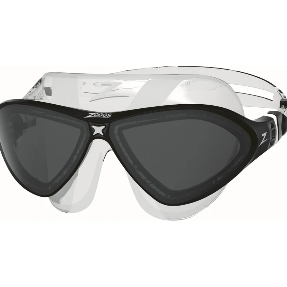 Zoggs Horizon Flex Mask Zwembril - Clear/Black - Tint Smoke