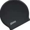 Badmutsen < Zoggs Long Hair Latex Badmuts - zwart
