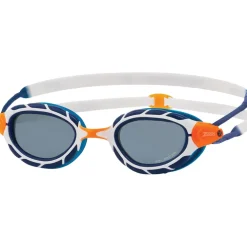 Zoggs Predator Polarized Zwembril - Small Fit - Blue/White - Polarized Smoke