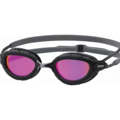Zoggs Predator Titanium Zwembril - Regular Fit - Grey/Black - Mirror Pink