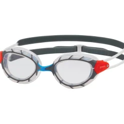 Zoggs Predator Zwembril - Regular Fit - Clear/Grey - Clear