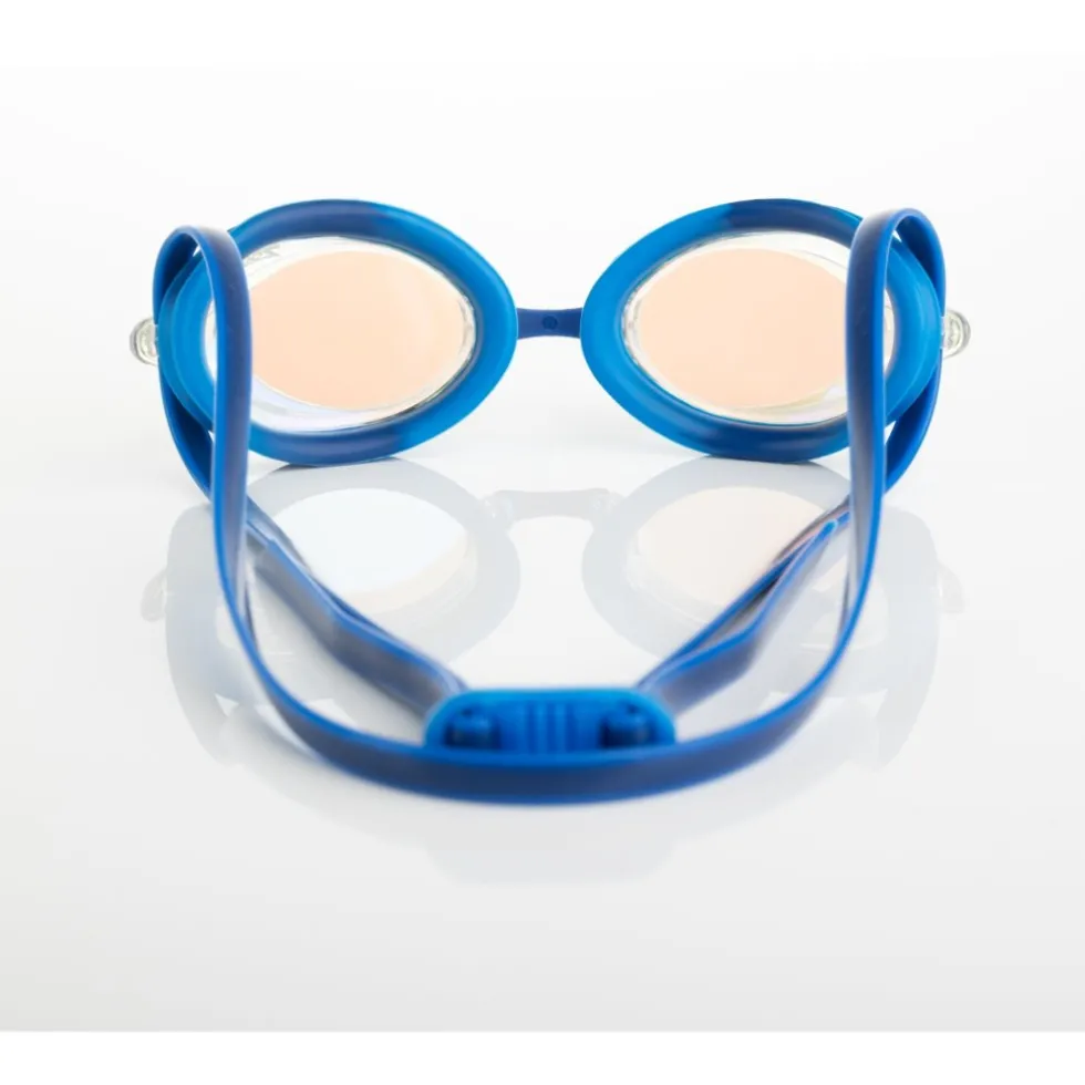 Zoggs Racer Titanium Zwembril - Blue/Light Blue - Mirror Clear