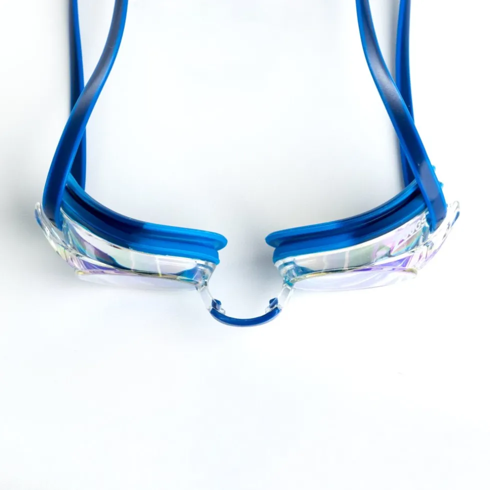 Zoggs Racer Titanium Zwembril - Blue/Light Blue - Mirror Clear