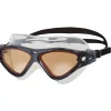 Zwembrillen|Zwembrillen < Zoggs Tri-Vision Zwemmasker - Grey/Black - Tint Copper