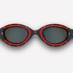 Zoggs Predator Flex Polarized Zwembril - Black/Red - Polarized Smoke
