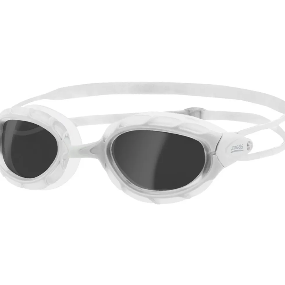 Zoggs Predator Zwembril - Regular Fit - White - Tint Smoke