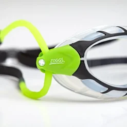 Zoggs Predator Zwembril - Regular Fit - Black/Green - Clear