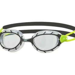 Zoggs Predator Zwembril - Regular Fit - Black/Green - Clear