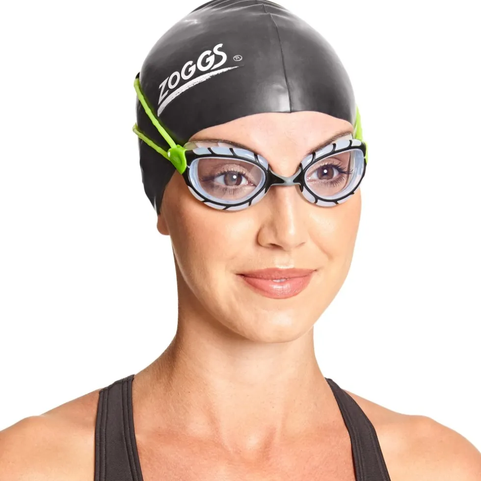 Zoggs Predator Zwembril - Regular Fit - Black/Green - Clear