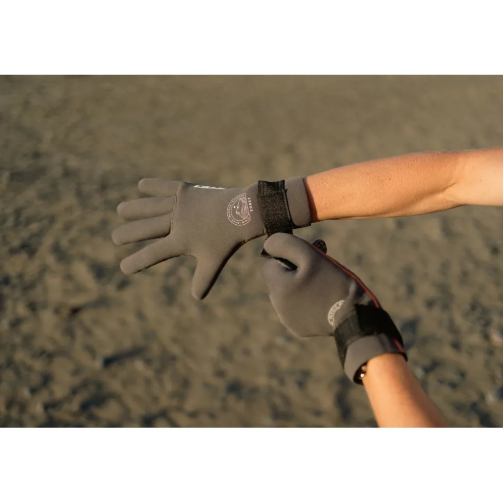 Zone3 Active-Flex Zwemhandschoenen - grey/orange