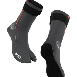 Zone3 Active-Flex Zwemsokken - grey/orange
