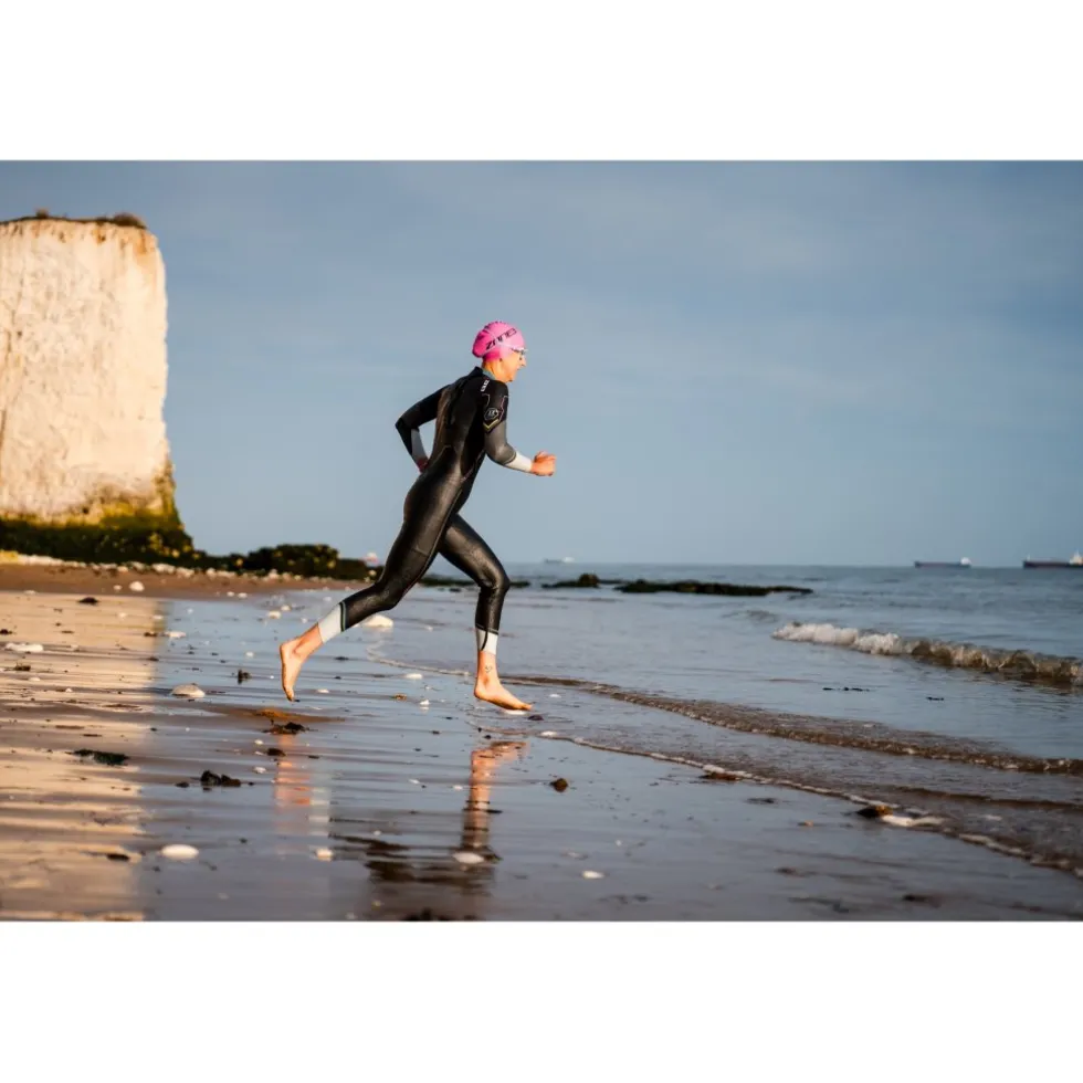 Zone3 Aspire 2025 Wetsuit Dames - black/chalk