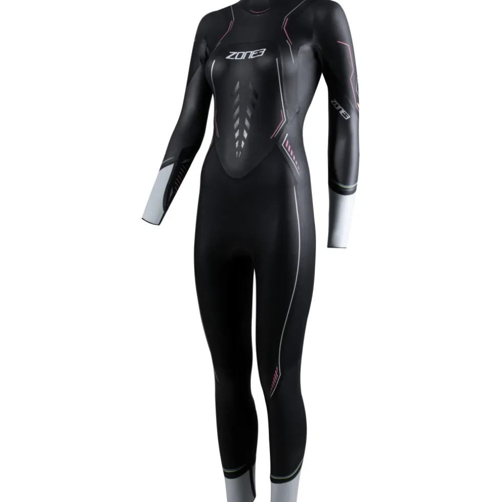Zone3 Aspire 2025 Wetsuit Dames - black/chalk
