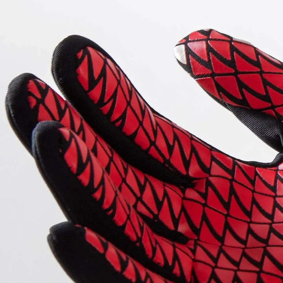 Zone3 Neoprene Zwemhandschoenen - zwart/rood/wit