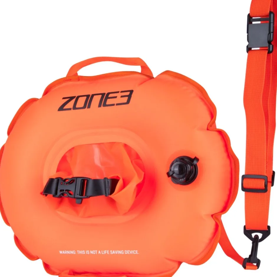 Zwemhulpmiddelen < Zone3 Recycled On The Go Zwemboei - hi-vis orange
