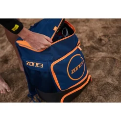 Zone3 Transition Rugzak 40l - navy/orange/grey
