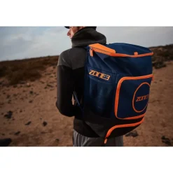 Zone3 Transition Rugzak 40l - navy/orange/grey