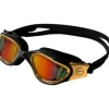Zone3 Vapour Zwembril - Polarized - zwart/goud
