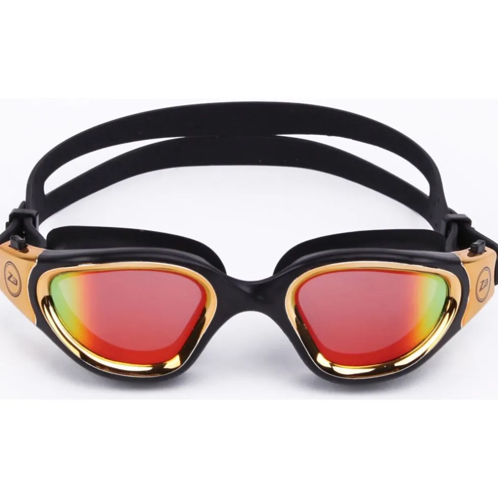Zone3 Vapour Zwembril - Polarized - zwart/goud