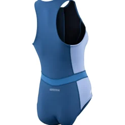 Zone3 Yulex® Badpak zonder mouwen - multi blue/white