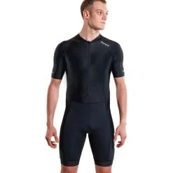 Zone3 Activate+ Trisuit met korte mouwen voor heren - black