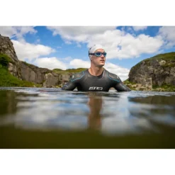 Zone3 Advance Wetsuit Heren - schwarz/blauw/gunmetal