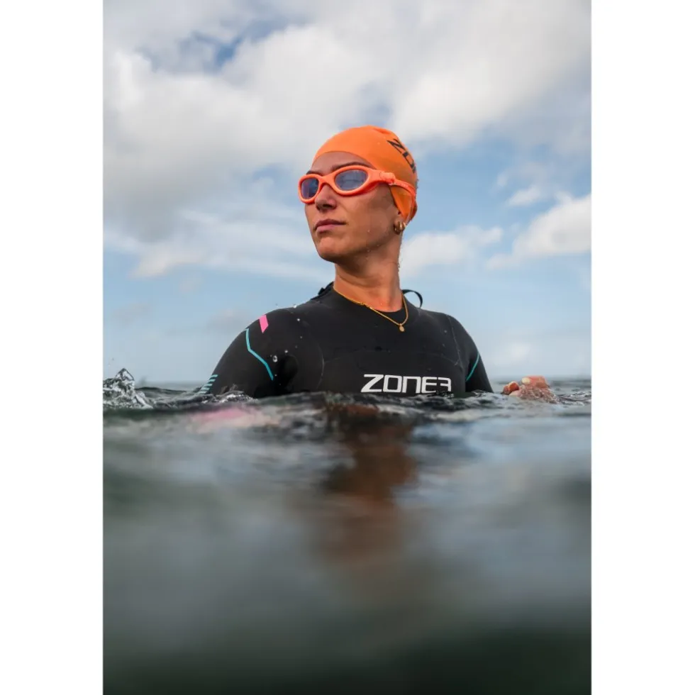 Zone3 Agile Wetsuit Dames - zwart/roze/turquoise