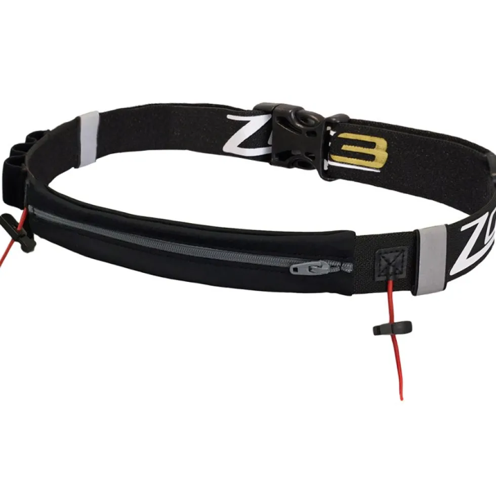 Zone3 Endurance Nummer Riem - zwart/wit/goud
