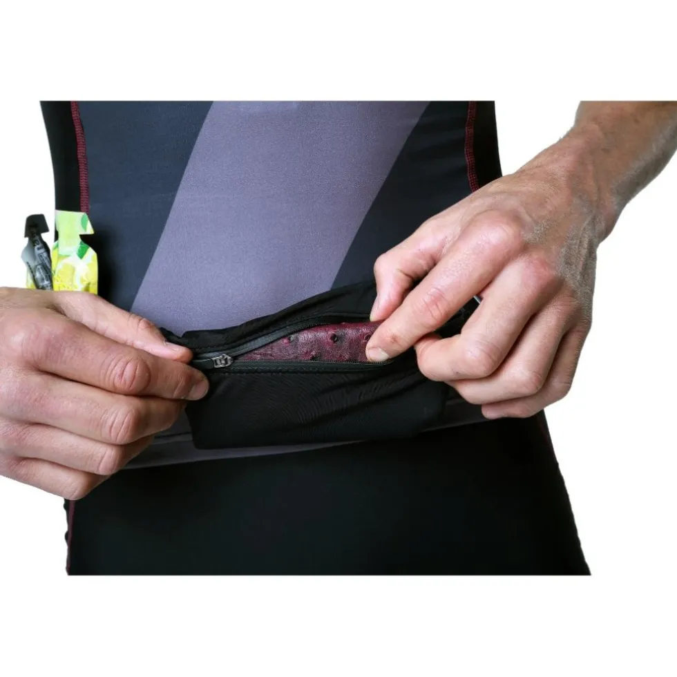 Zone3 Endurance Nummer Riem - zwart/wit/goud