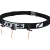 Zone3 Gel Loops Nummer Riem - zwart/wit