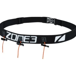 Zone3 Gel Loops Nummer Riem - zwart/wit