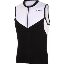 Zone3 Lava Long Distance Tri Tank Heren - zwart/wit/rood