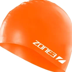 Zone3 Silikon Badmuts - hi-vis orange