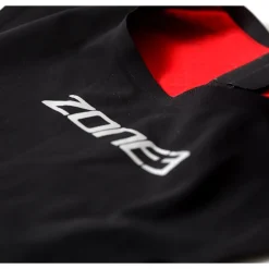 Wedstrijd Zwemkleding < Zone3 treaine Zwepak zonder ouwen Heren - zwart/rood