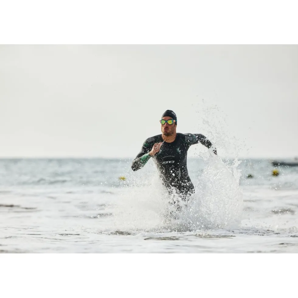Zone3 Terraprene® Vision Wetsuit Heren - zwart/forest green