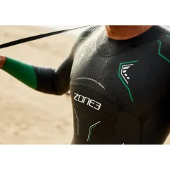 Zone3 Terraprene® Vision Wetsuit Heren - zwart/forest green