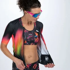 ZOOT LTD Aero Triatlon-Shirt Dames - tropical magic