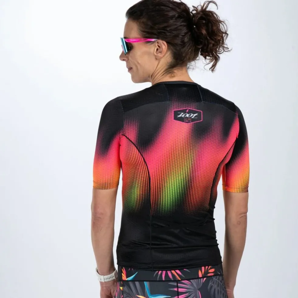 ZOOT LTD Aero Triatlon-Shirt Dames - tropical magic