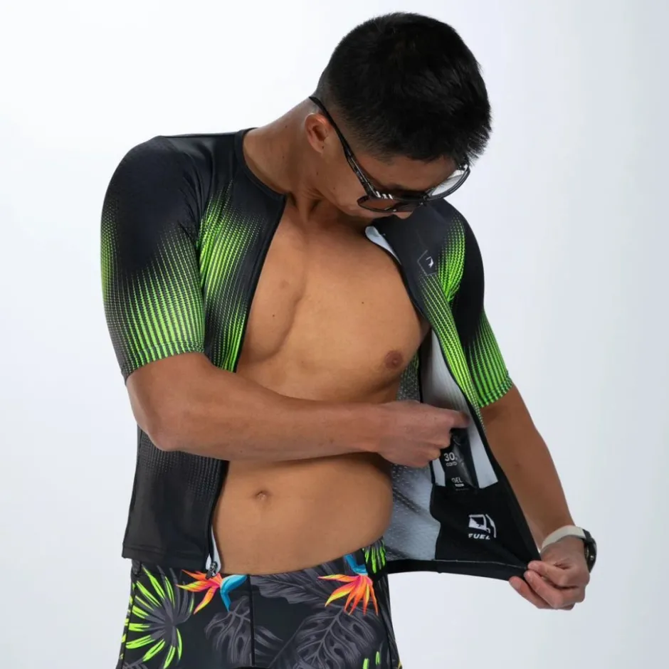 T-Shirts & Tops < ZOOT LTD Aero Triatlon-Shirt Heren - tropical magic